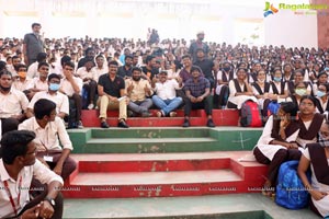 Naandi Movie Team Success Tour at VVIT College Guntur