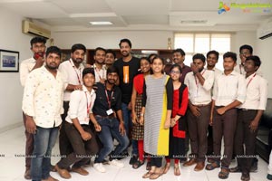 Naandi Movie Team Success Tour at VVIT College Guntur