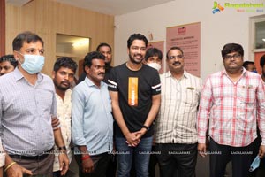 Naandi Movie Team Success Tour at VVIT College Guntur