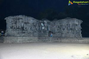 Uppena Movie Team at Warangal Bhadrakali Temple