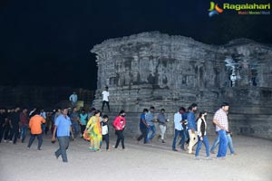 Uppena Movie Team at Warangal Bhadrakali Temple