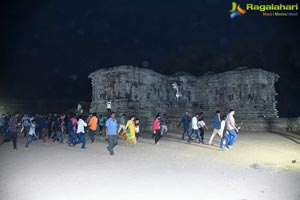 Uppena Movie Team at Warangal Bhadrakali Temple