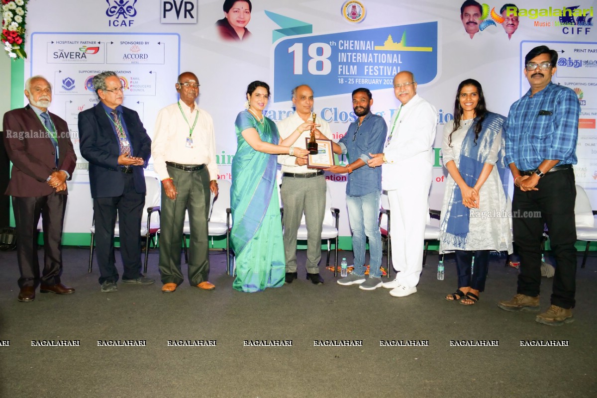 18th Chennai International Film Festival Draws to a Close