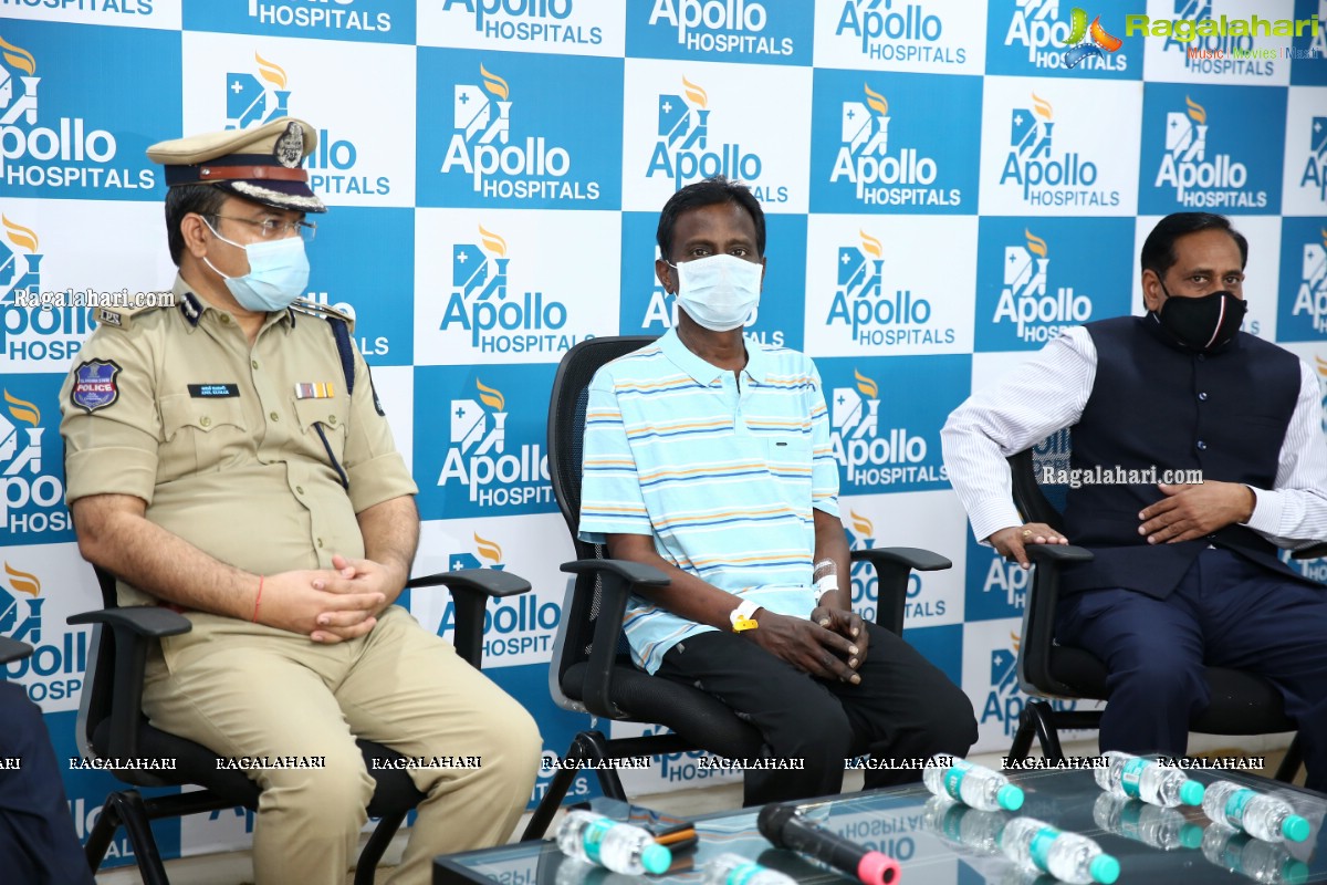 Apollo Hospitals: The Patient with Cadaver Heart Brought by Metro Rail, Recovers!