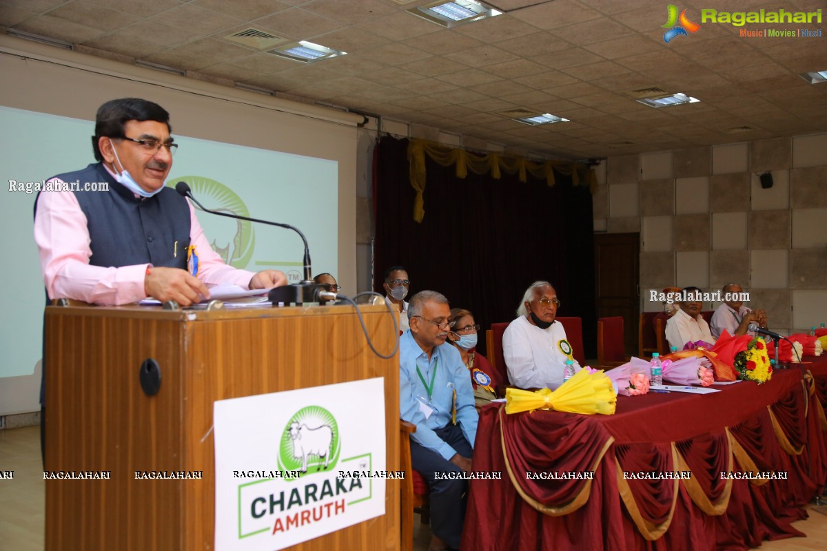 Dr Vallabhbhai Kathiria Launches Charaka Panchagavya Ayurveda medicines!