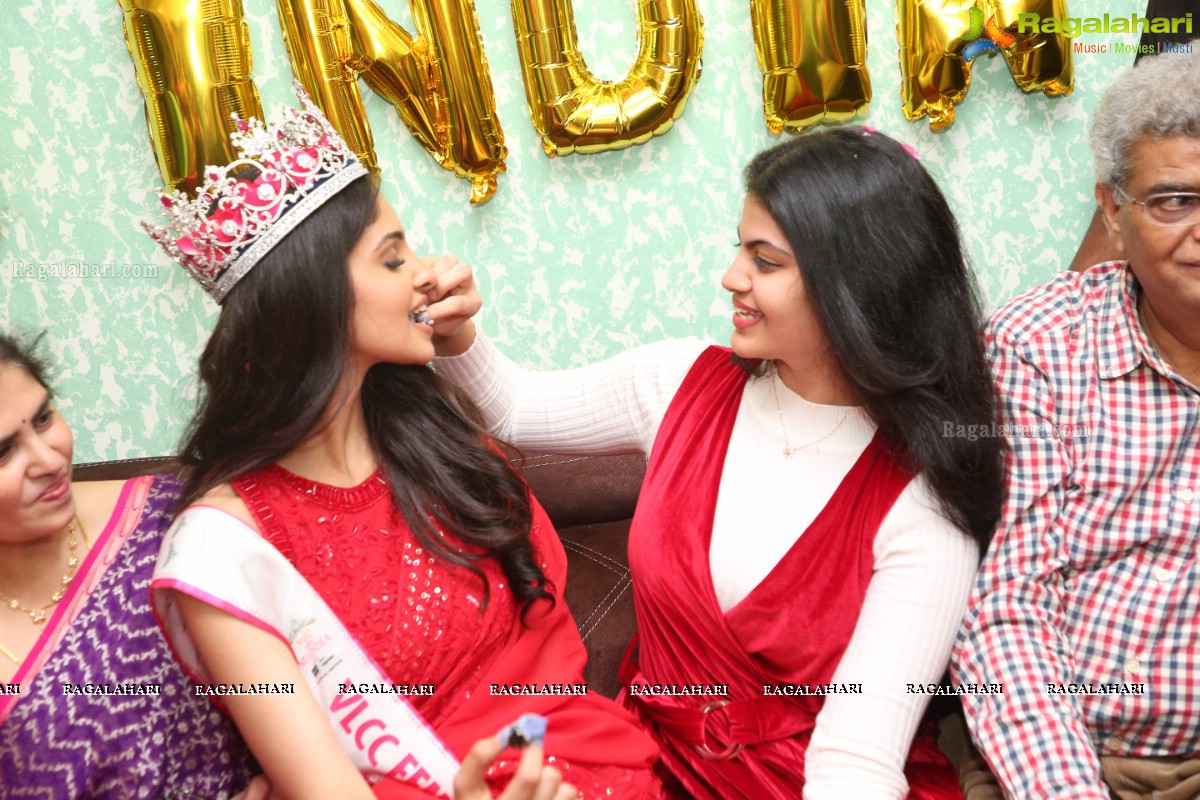 Femina Miss India World 2020 Manasa Varanasi Receives a Grand Welcome at Home