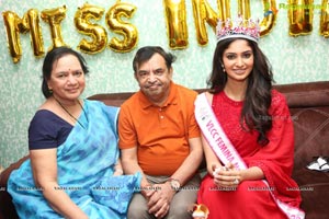 Femina Miss India World 2020 Manasa Varanasi gets Welcome