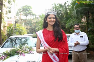 Femina Miss India World 2020 Manasa Varanasi gets Welcome