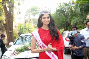 Femina Miss India World 2020 Manasa Varanasi gets Welcome