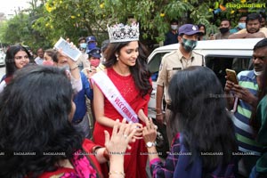 Femina Miss India World 2020 Manasa Varanasi gets Welcome