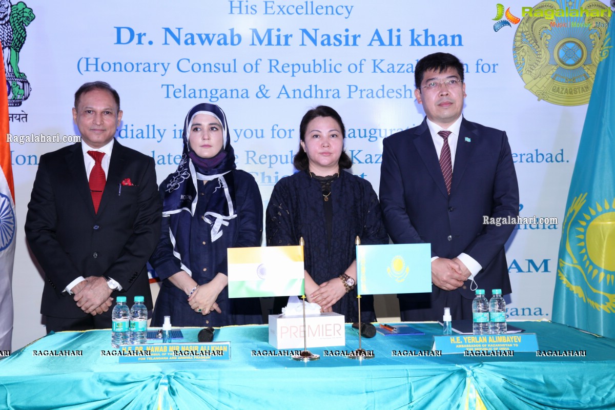 Honorary Consulate of Kazakhstan Opened in Hyderabad