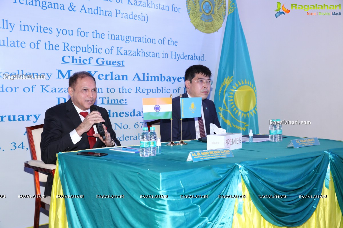 Honorary Consulate of Kazakhstan Opened in Hyderabad