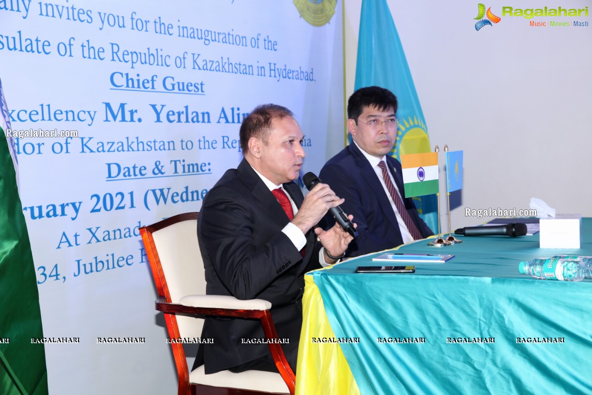 Honorary Consulate of Kazakhstan Opened in Hyderabad