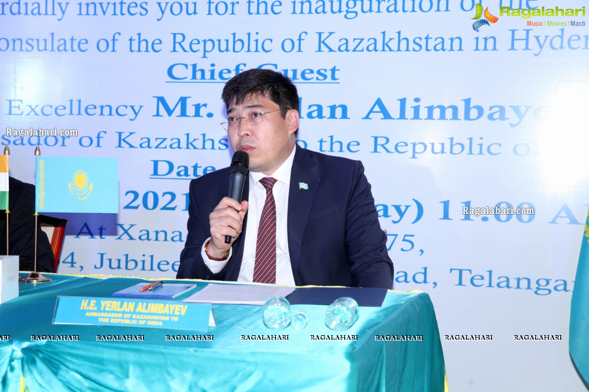 Honorary Consulate of Kazakhstan Opened in Hyderabad