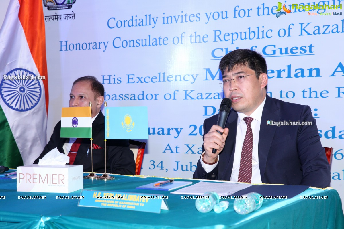 Honorary Consulate of Kazakhstan Opened in Hyderabad