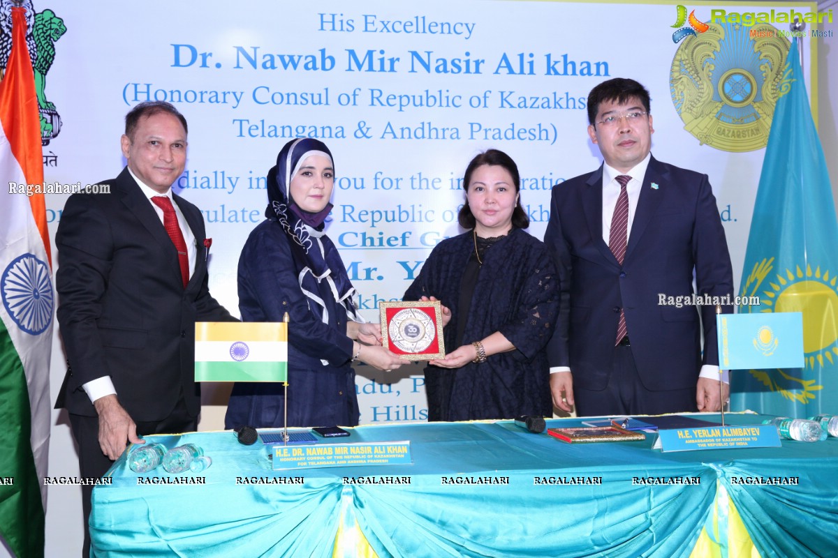 Honorary Consulate of Kazakhstan Opened in Hyderabad