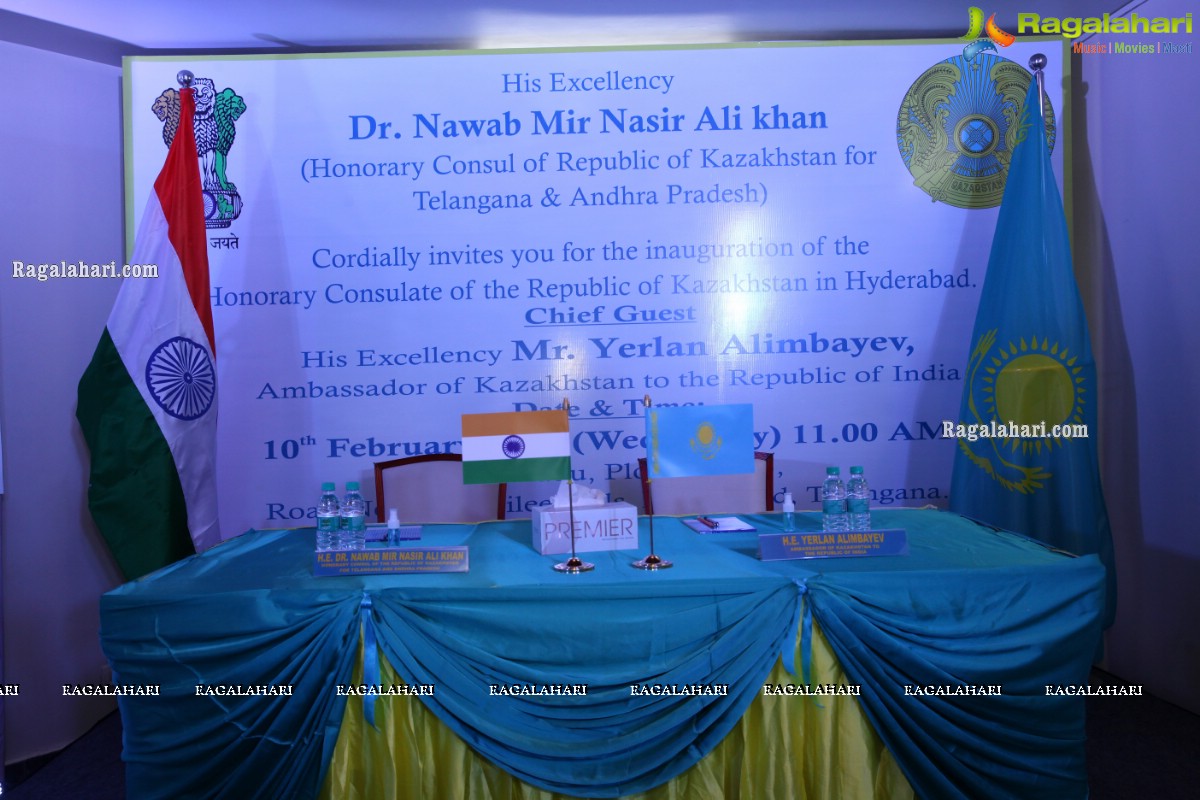 Honorary Consulate of Kazakhstan Opened in Hyderabad