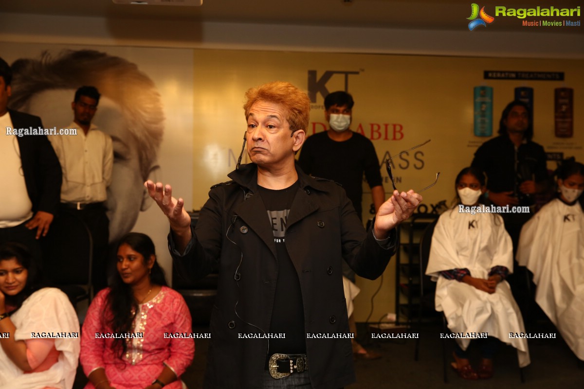 Jawed Habib Master Class on Innovation & Techniques in Kratin, Cysteine & Botox Hair Services at Lemon Tree Hotels