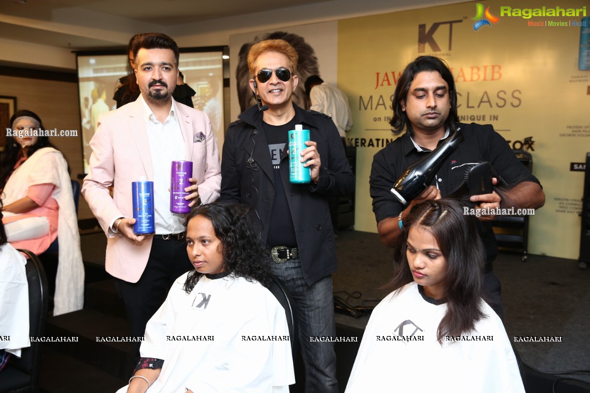 Jawed Habib Master Class on Innovation & Techniques in Kratin, Cysteine & Botox Hair Services at Lemon Tree Hotels