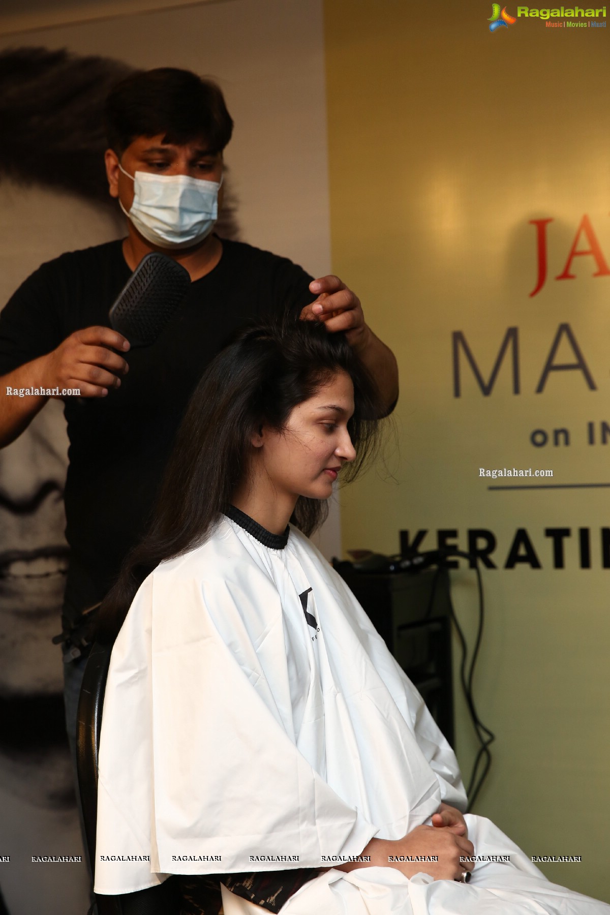 Jawed Habib Master Class on Innovation & Techniques in Kratin, Cysteine & Botox Hair Services at Lemon Tree Hotels