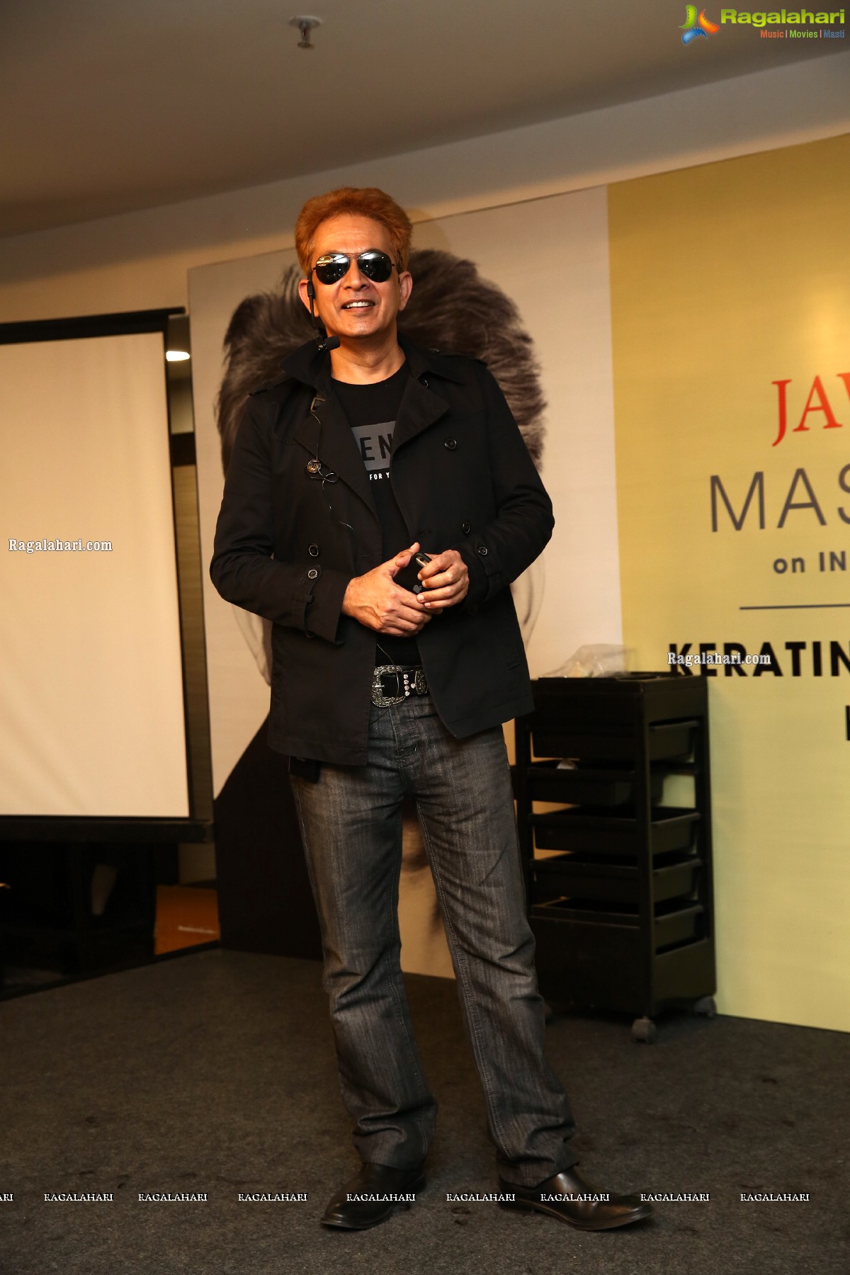 Jawed Habib Master Class on Innovation & Techniques in Kratin, Cysteine & Botox Hair Services at Lemon Tree Hotels