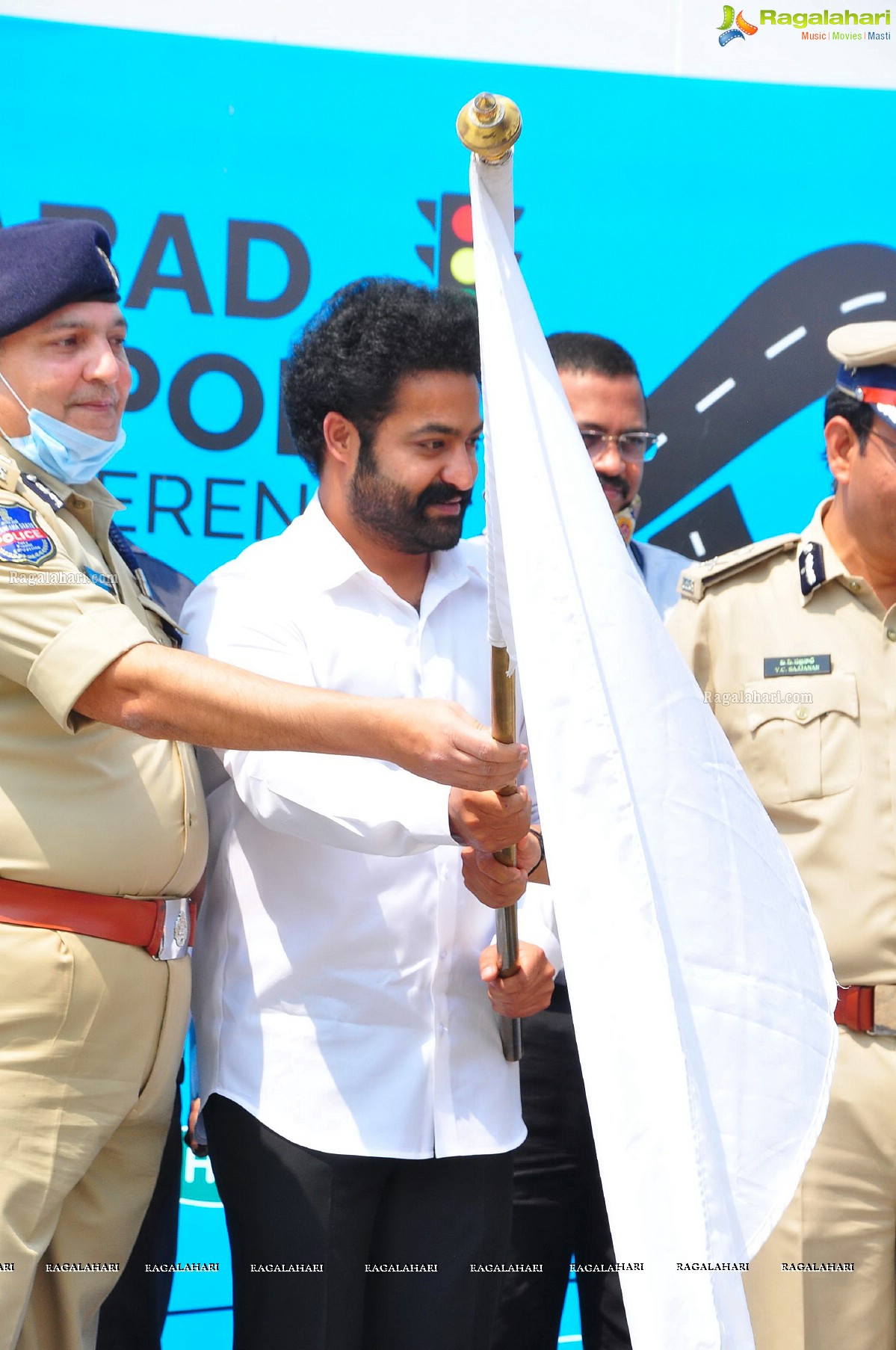 Jr Ntr at Cyberabad Traffic Police Annual Conference 2021