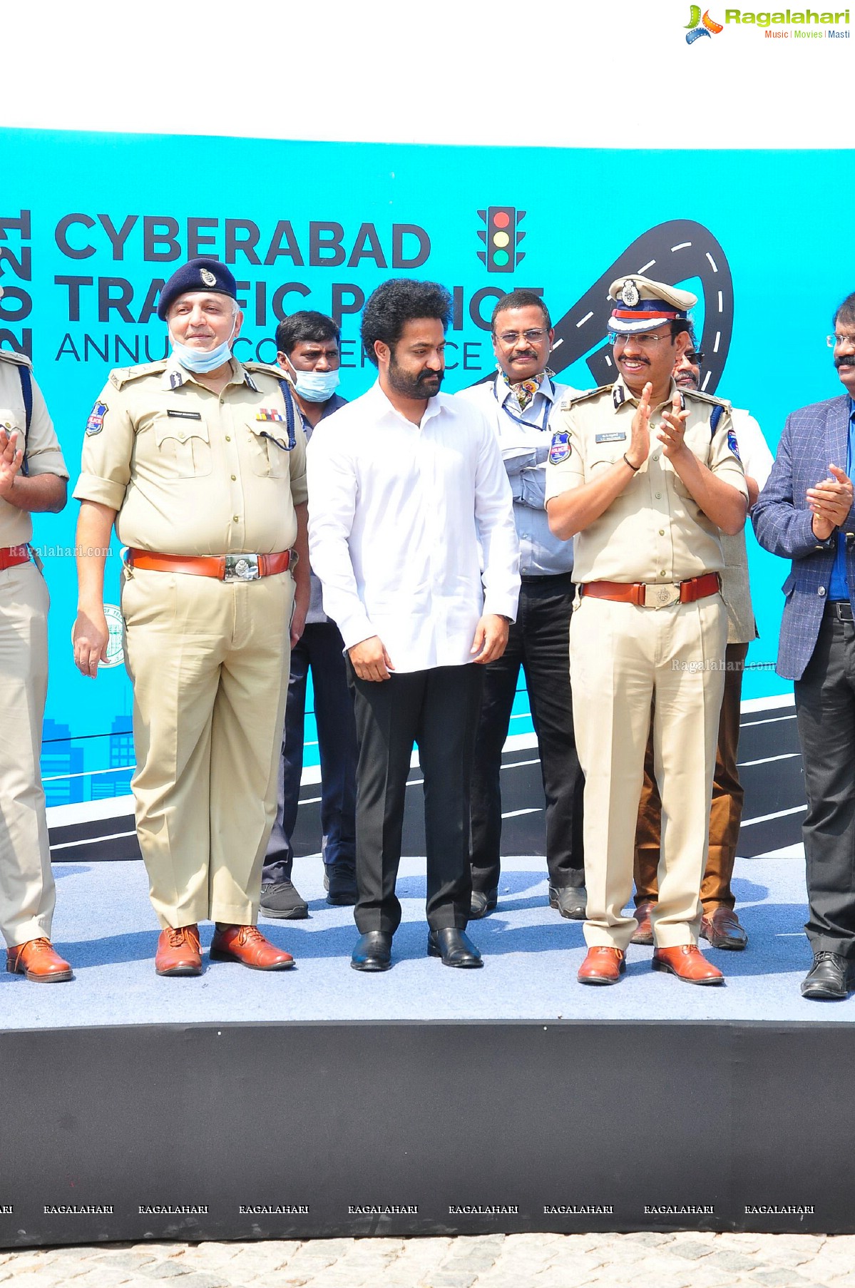 Jr Ntr at Cyberabad Traffic Police Annual Conference 2021