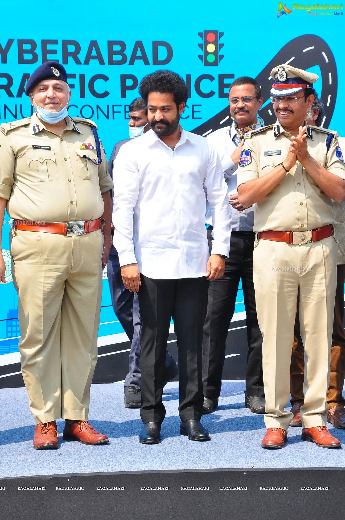 Jr Ntr at Cyberabad Traffic Police Annual Conference 2021