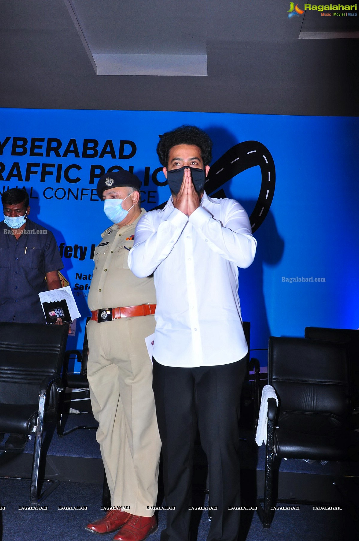 Jr Ntr at Cyberabad Traffic Police Annual Conference 2021