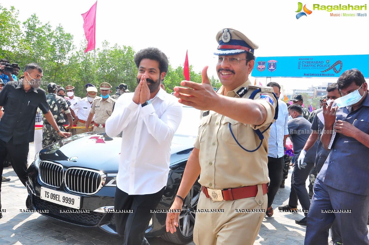 Jr Ntr at Cyberabad Traffic Police Annual Conference 2021