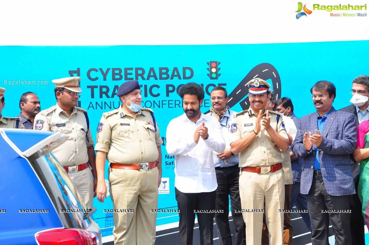 Jr Ntr at Cyberabad Traffic Police Annual Conference 2021