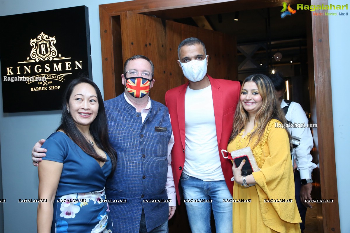 Kingsmen Barber Shop Exclusive Launch at Banjara Hills, Hyderabad