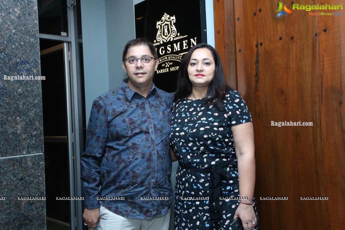 Kingsmen Barber Shop Exclusive Launch at Banjara Hills, Hyderabad