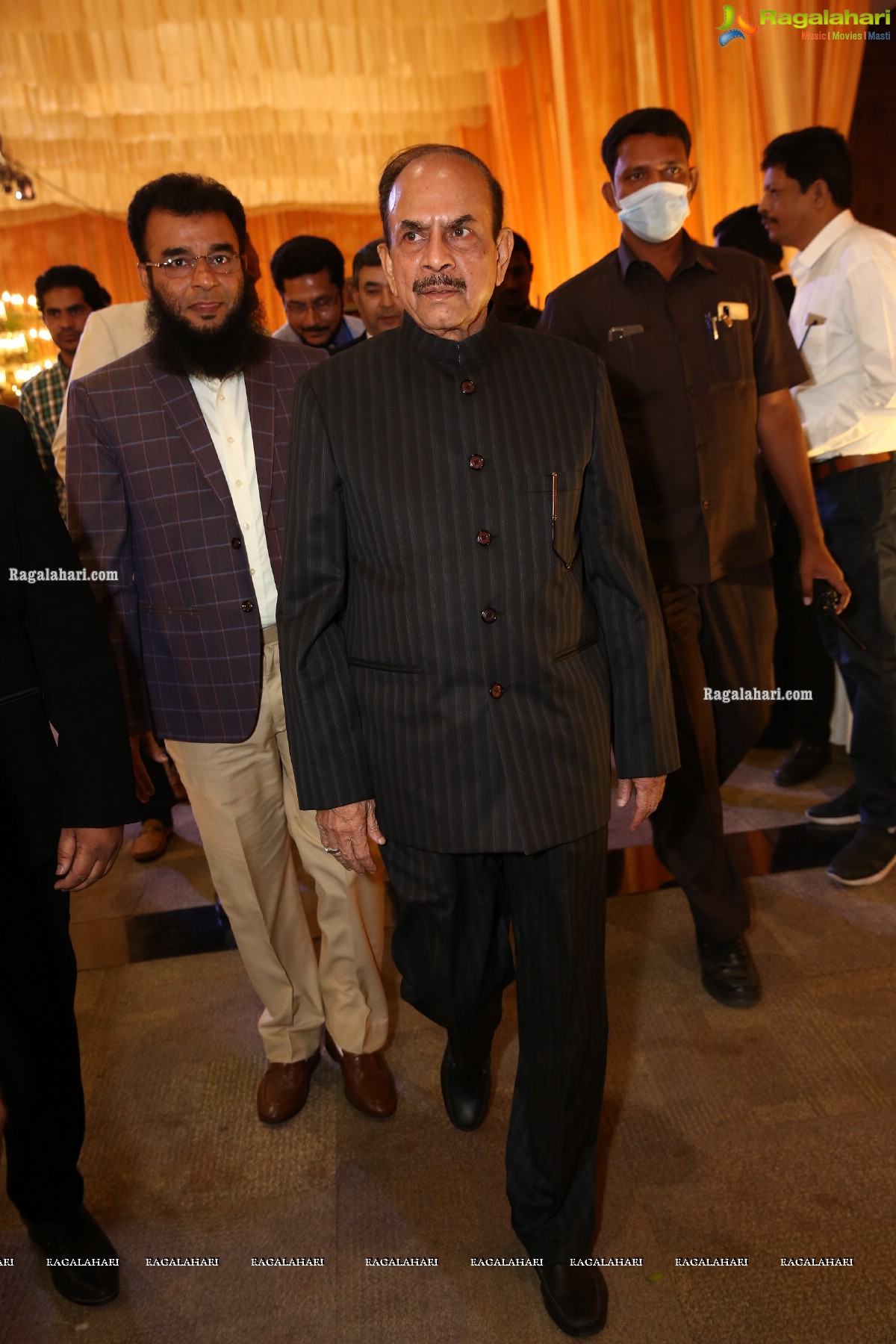 Tollywood Celebs at Telangana Home Minister Mahmood Ali Grand Daughter's Valima at Classic Convention Three