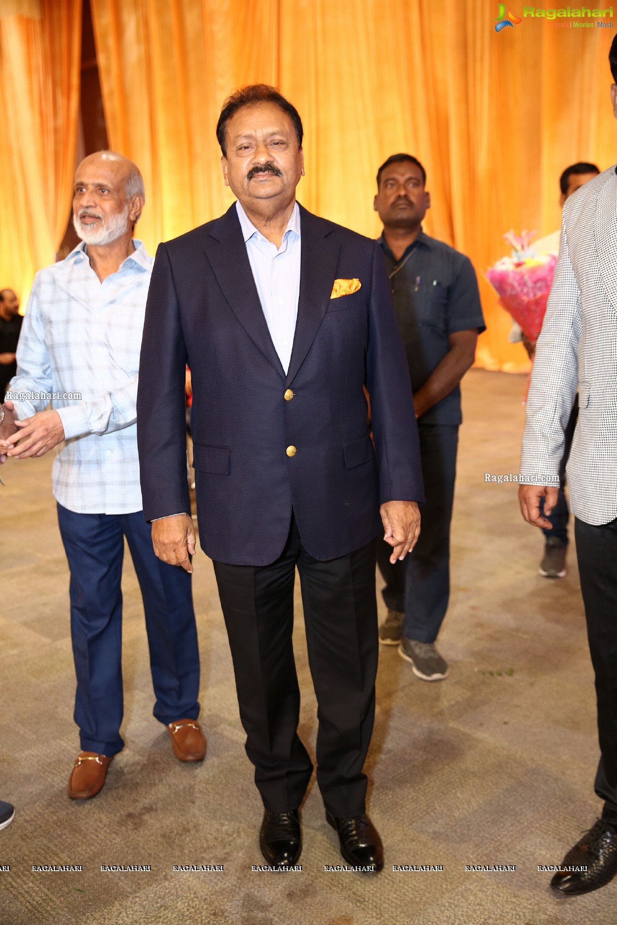 Tollywood Celebs at Telangana Home Minister Mahmood Ali Grand Daughter's Valima at Classic Convention Three