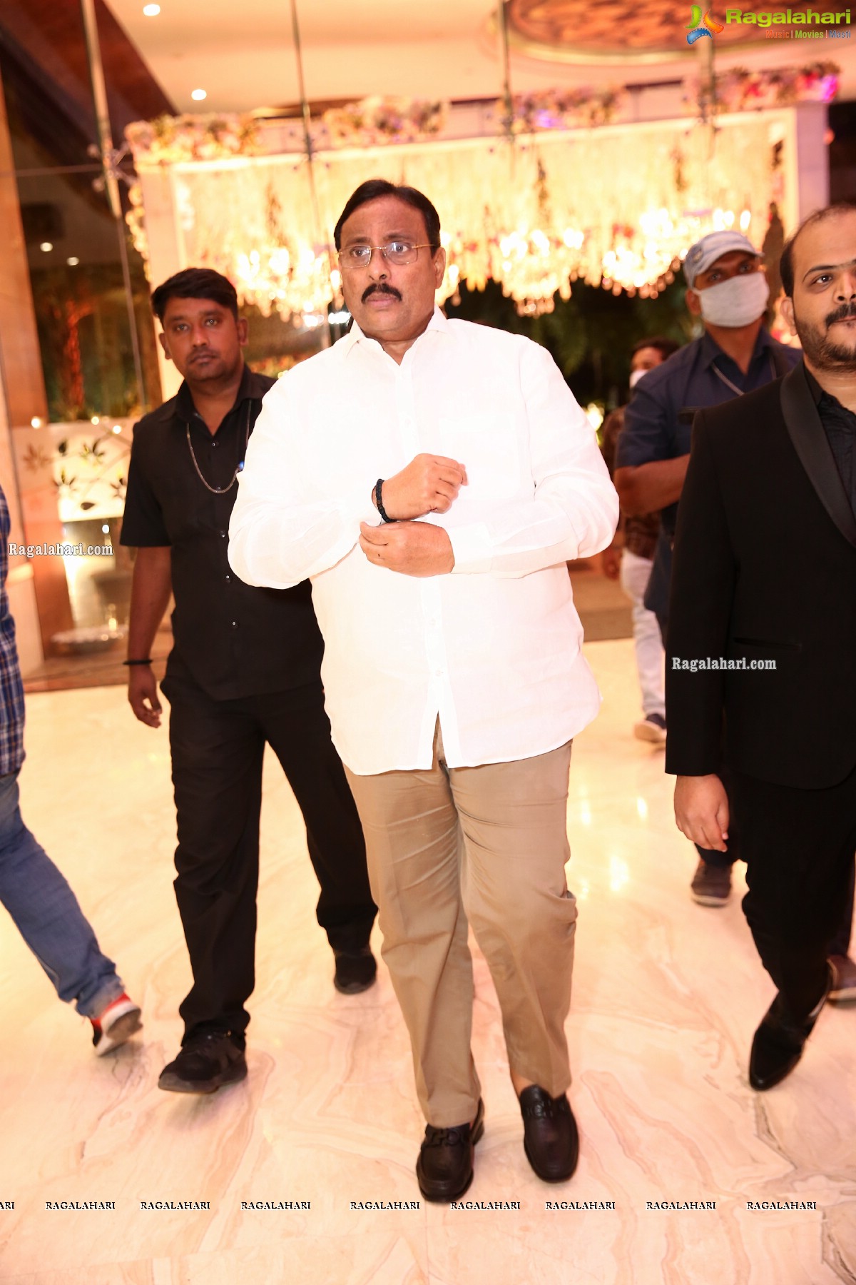 Tollywood Celebs at Telangana Home Minister Mahmood Ali Grand Daughter's Valima at Classic Convention Three