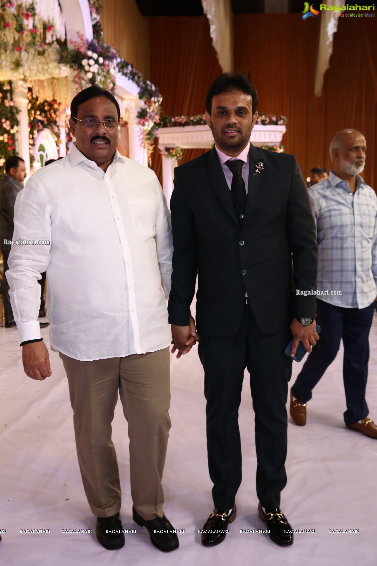 Tollywood Celebs at Telangana Home Minister Mahmood Ali Grand Daughter's Valima at Classic Convention Three