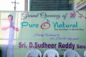 Pure-O-Natural Fruits and Vegetables 30th Outlet Launch