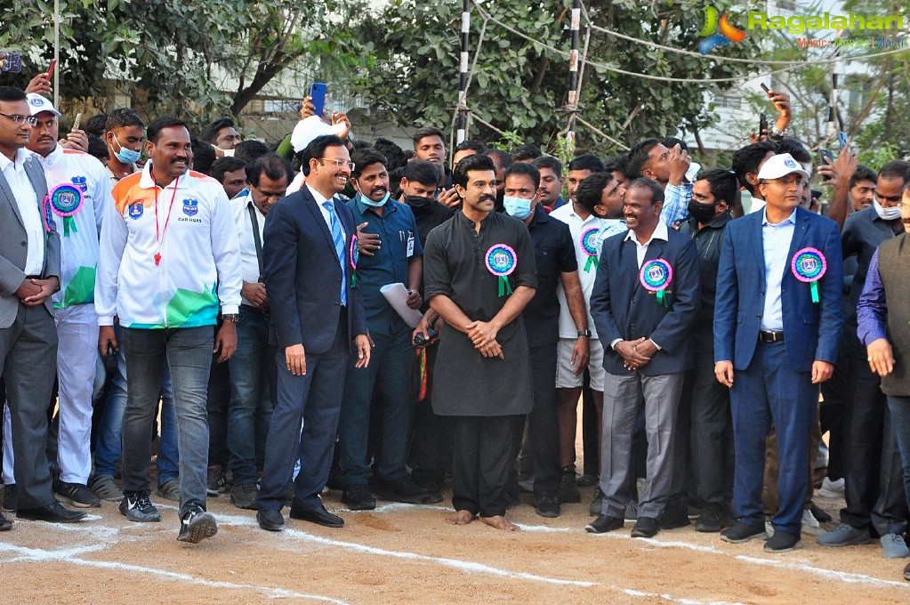 Ram Charan Attends Cyberabad Annual Sports