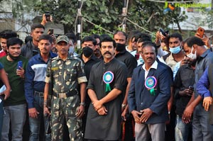 Ram Charan Attends Cyberabad Annual Sports