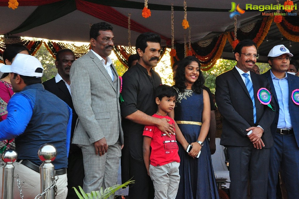 Ram Charan Attends Cyberabad Annual Sports