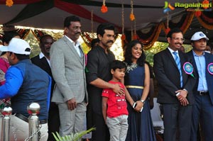 Ram Charan Attends Cyberabad Annual Sports