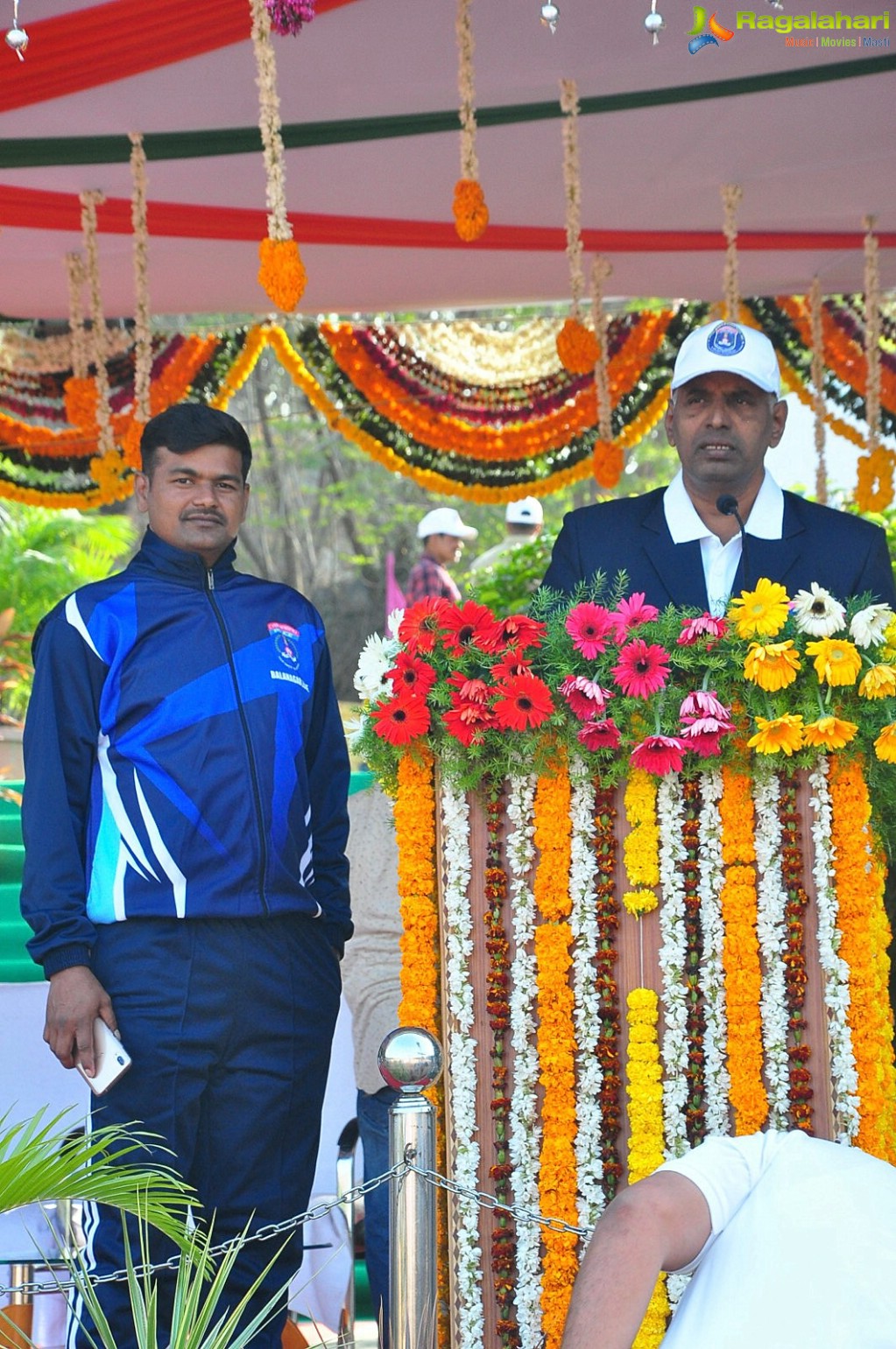 Ram Charan Attends Cyberabad Annual Sports