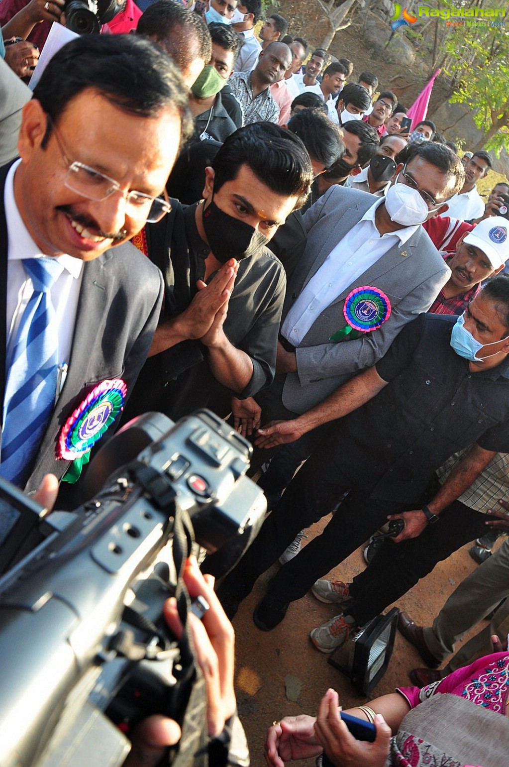 Ram Charan Attends Cyberabad Annual Sports