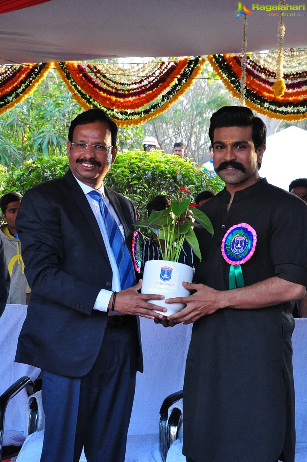 Ram Charan Attends Cyberabad Annual Sports