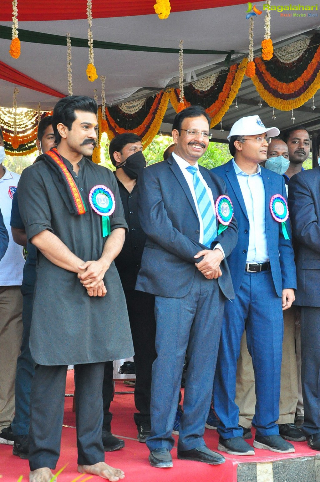 Ram Charan Attends Cyberabad Annual Sports