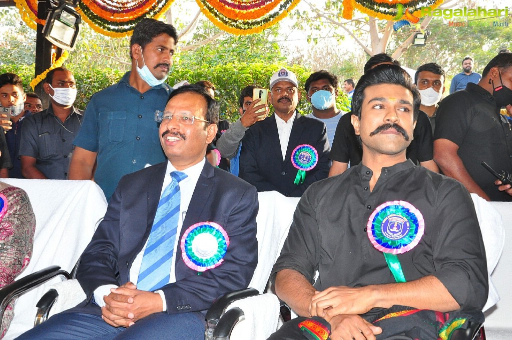 Ram Charan Attends Cyberabad Annual Sports