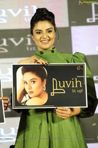 Sreemukhi Becomes Brand Ambassador For Luvih