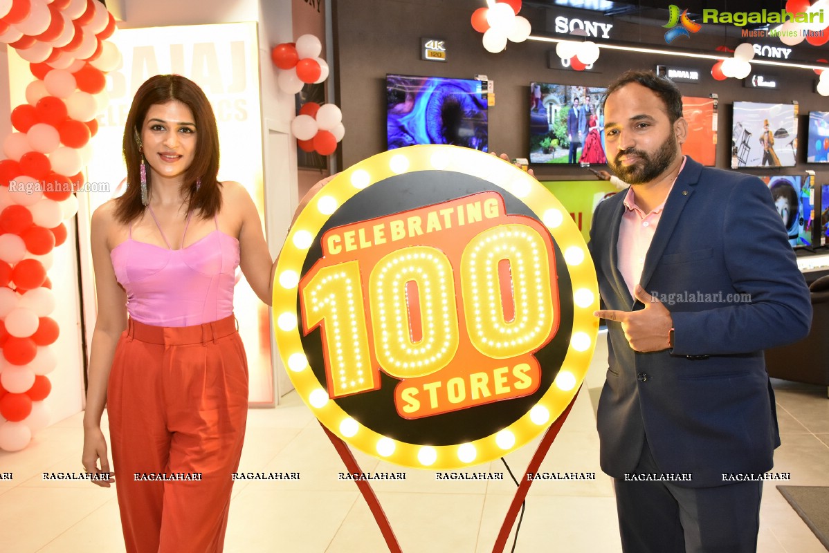 Shraddha Das at Bajaj Electronics 100th Store Launch at Inorbit Mall