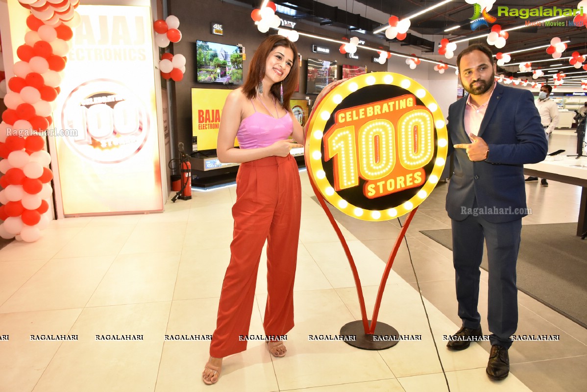 Shraddha Das at Bajaj Electronics 100th Store Launch at Inorbit Mall